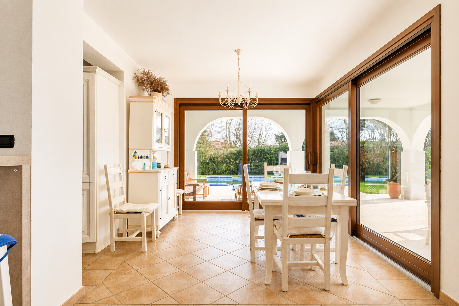 Villa Albarella — zona pranzo