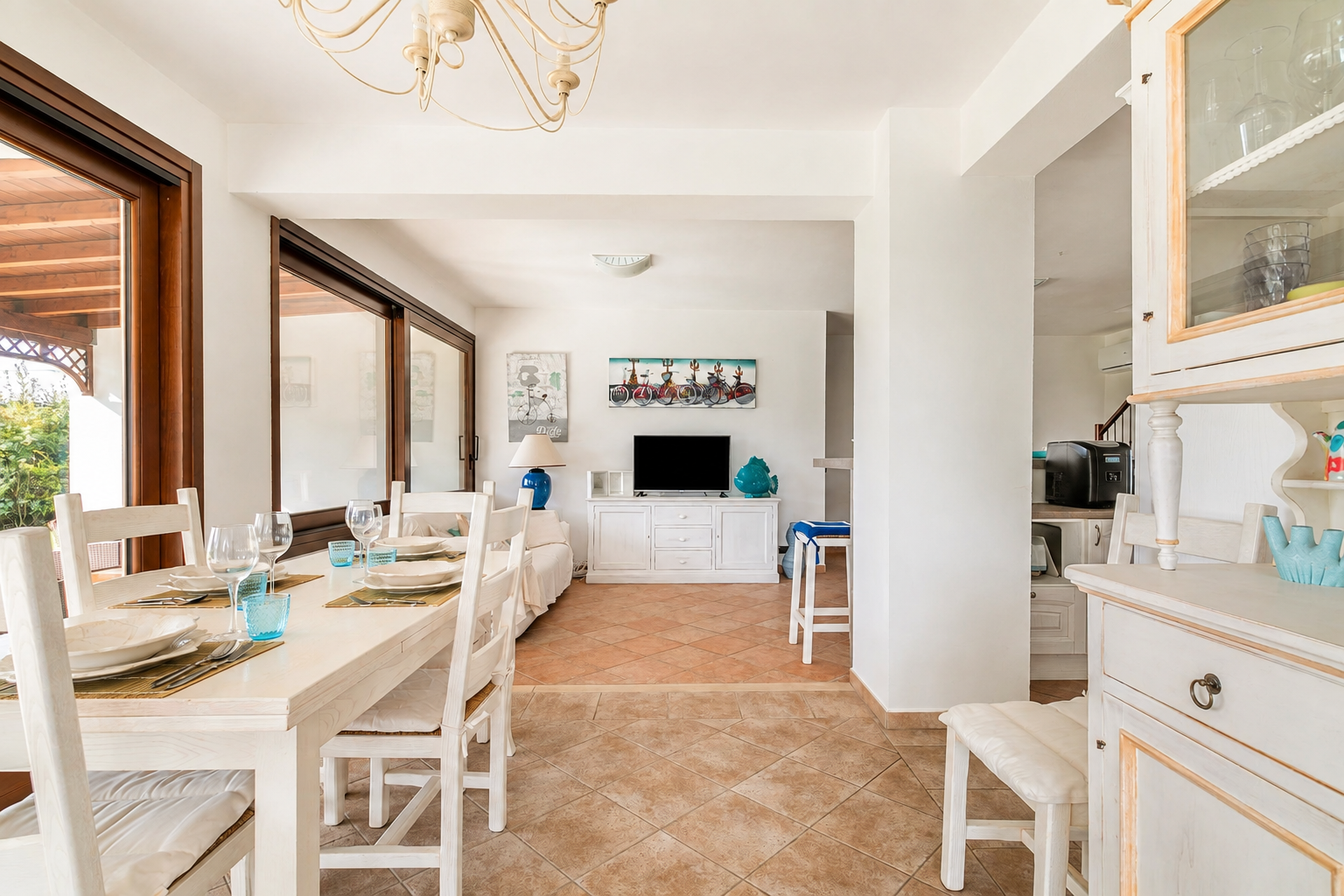 Villa Albarella — zona pranzo