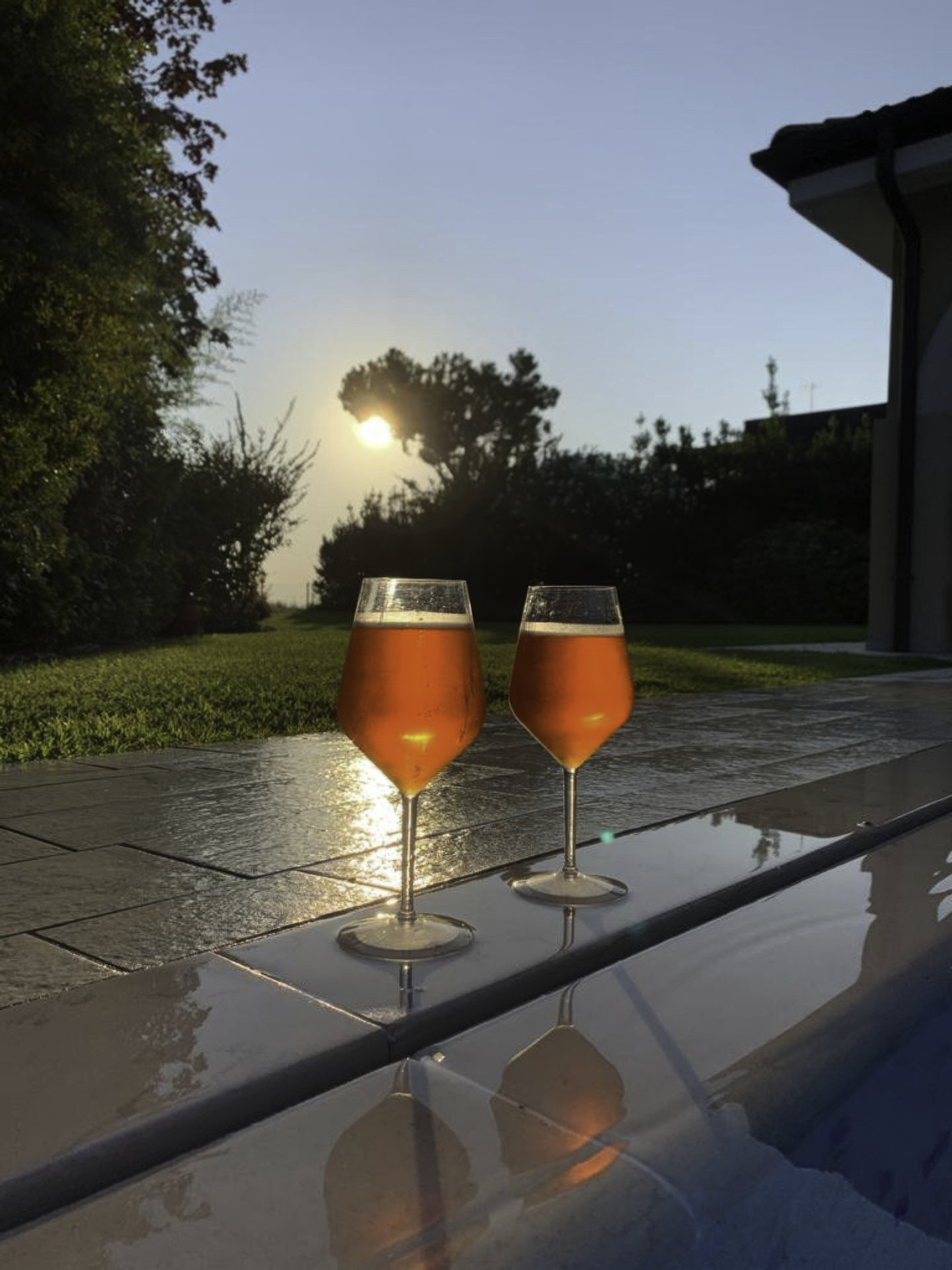 Villa Albarella patio