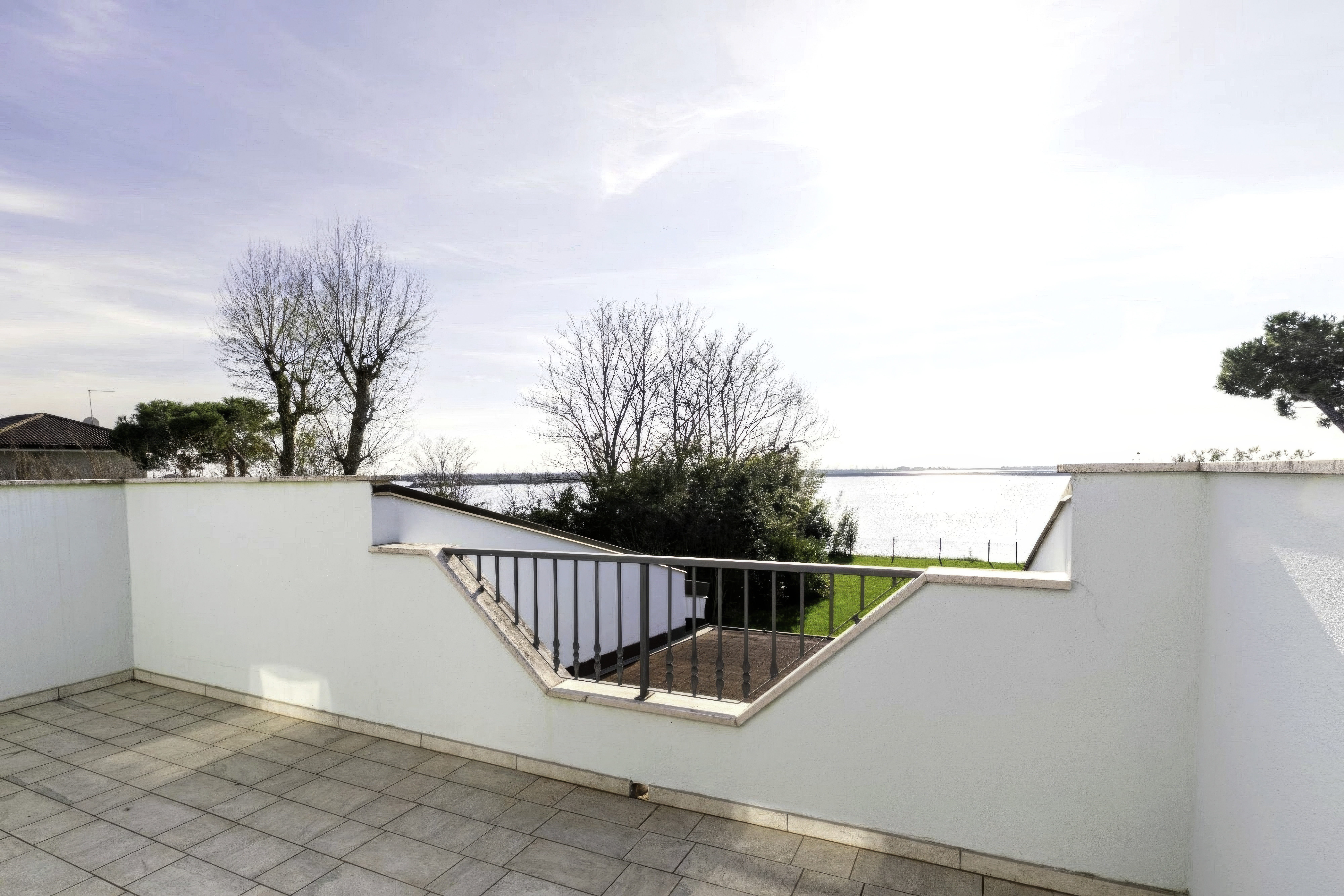 Villa Albarella balcony